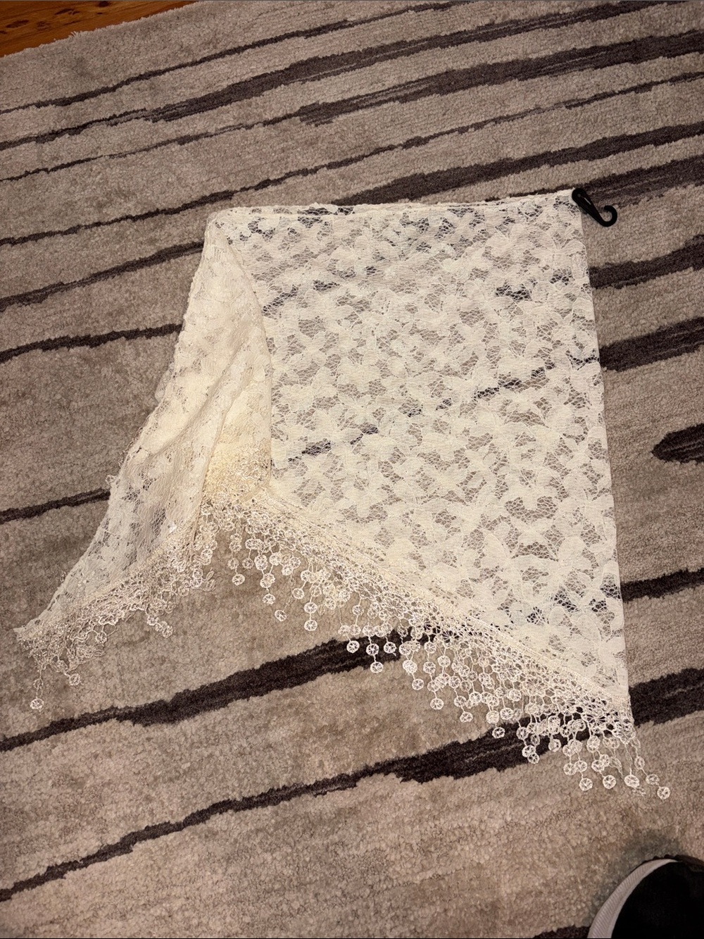 Cream Lace Sarong/Cover Up